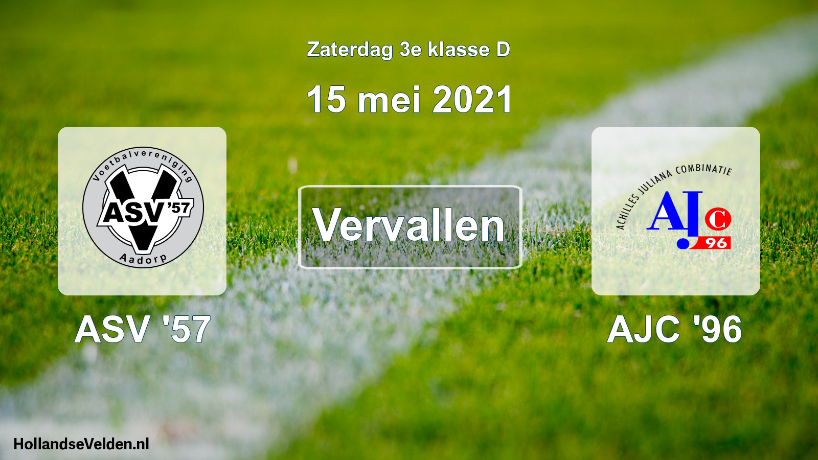 Scheduled Match: ASV '57 - AJC '96 (15 May 2021)