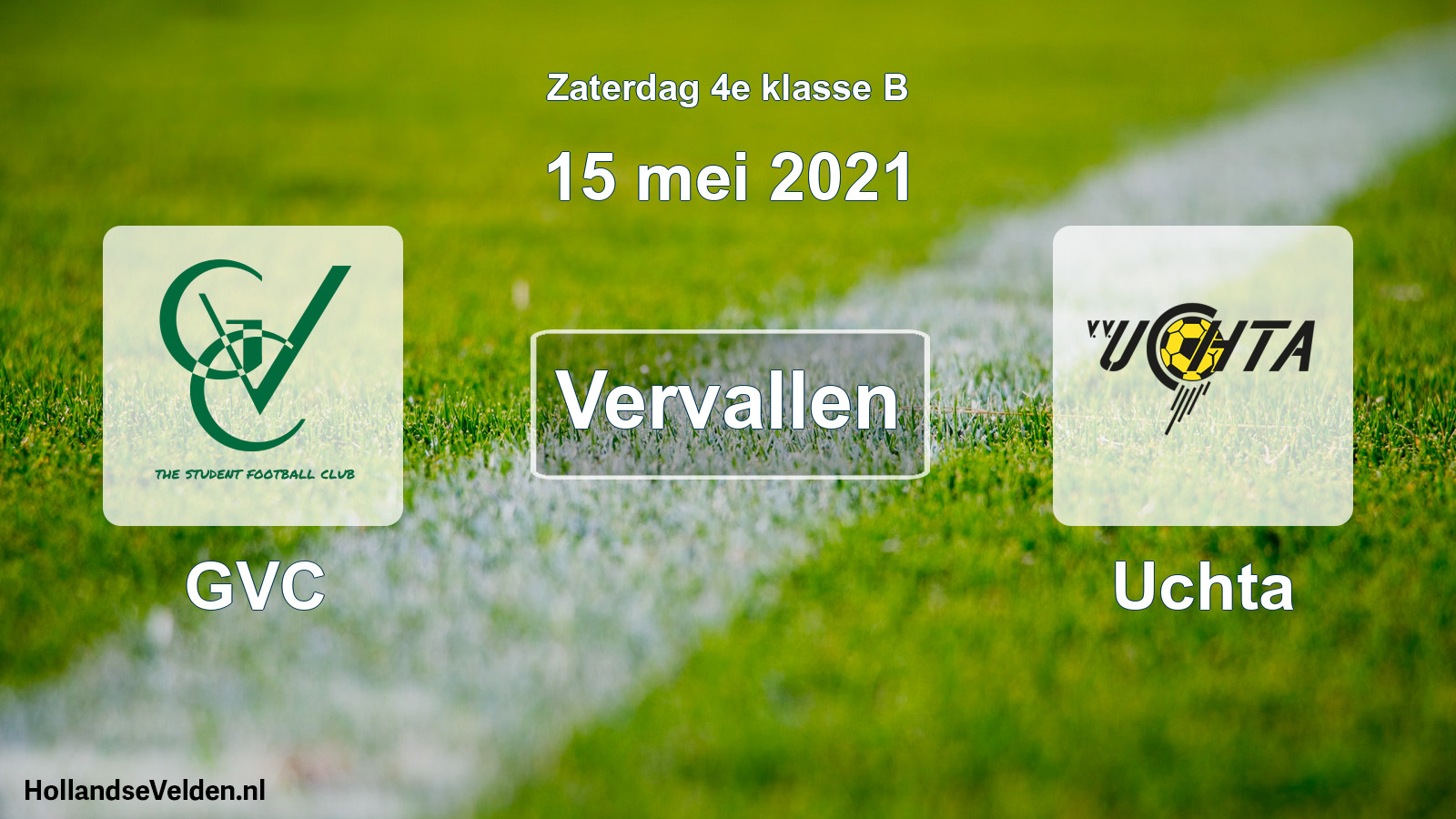 Scheduled Match: GVC - Uchta (15 May 2021)