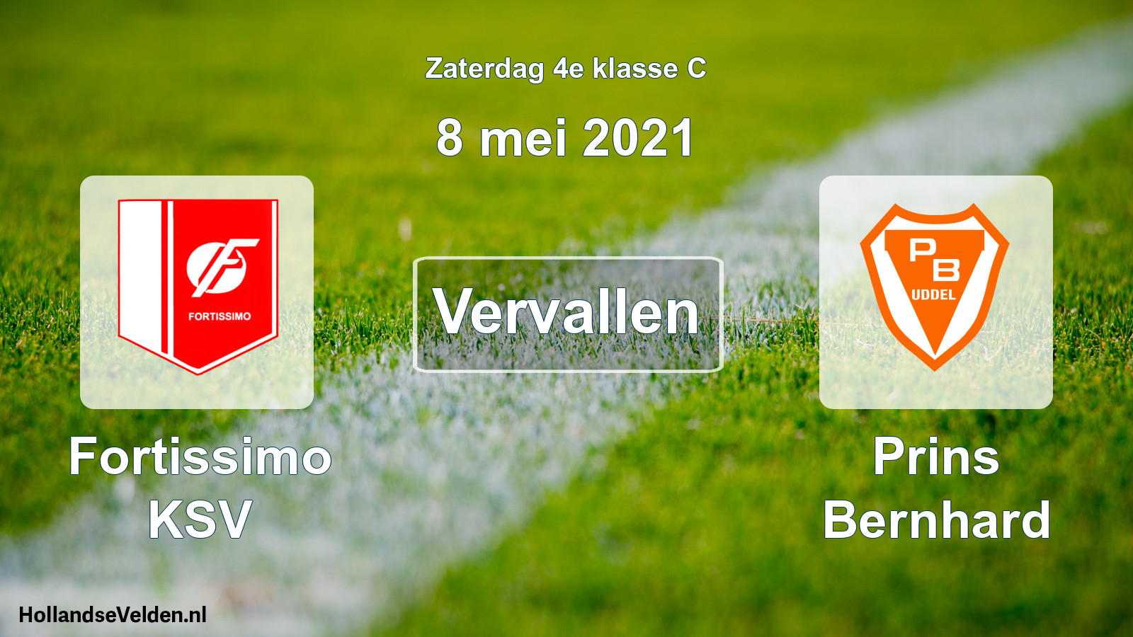 Scheduled Match: Fortissimo KSV - Prins Bernhard (8 May 2021)