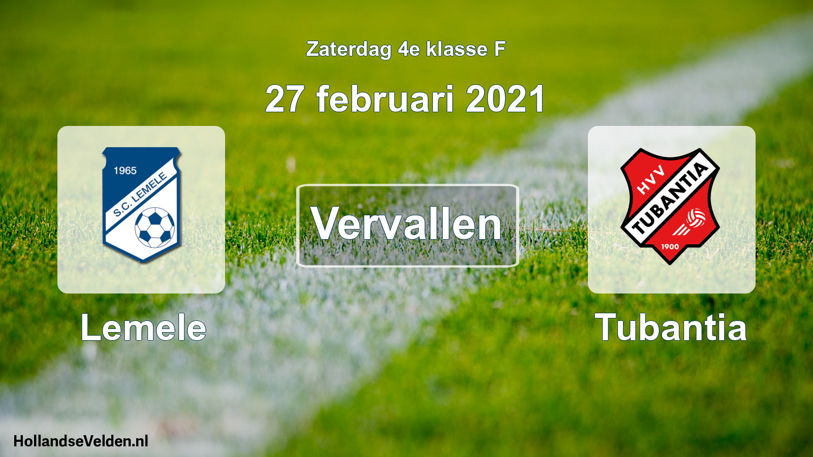 Scheduled Match: Lemele - Tubantia (27 February 2021)