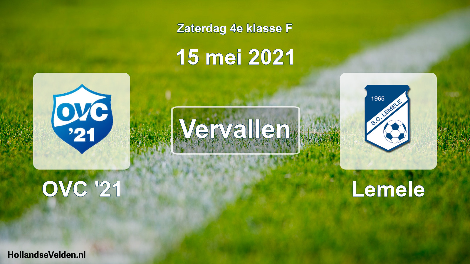 Scheduled Match: OVC '21 - Lemele (15 May 2021)