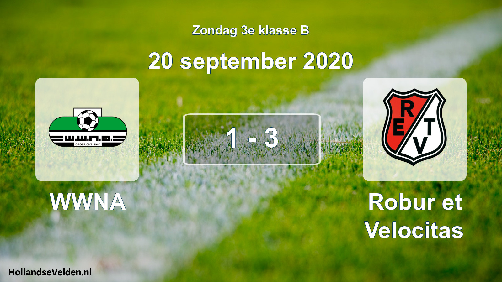Total number of matches played: WWNA - Robur et Velocitas 1 - 3 (20 September 2020)