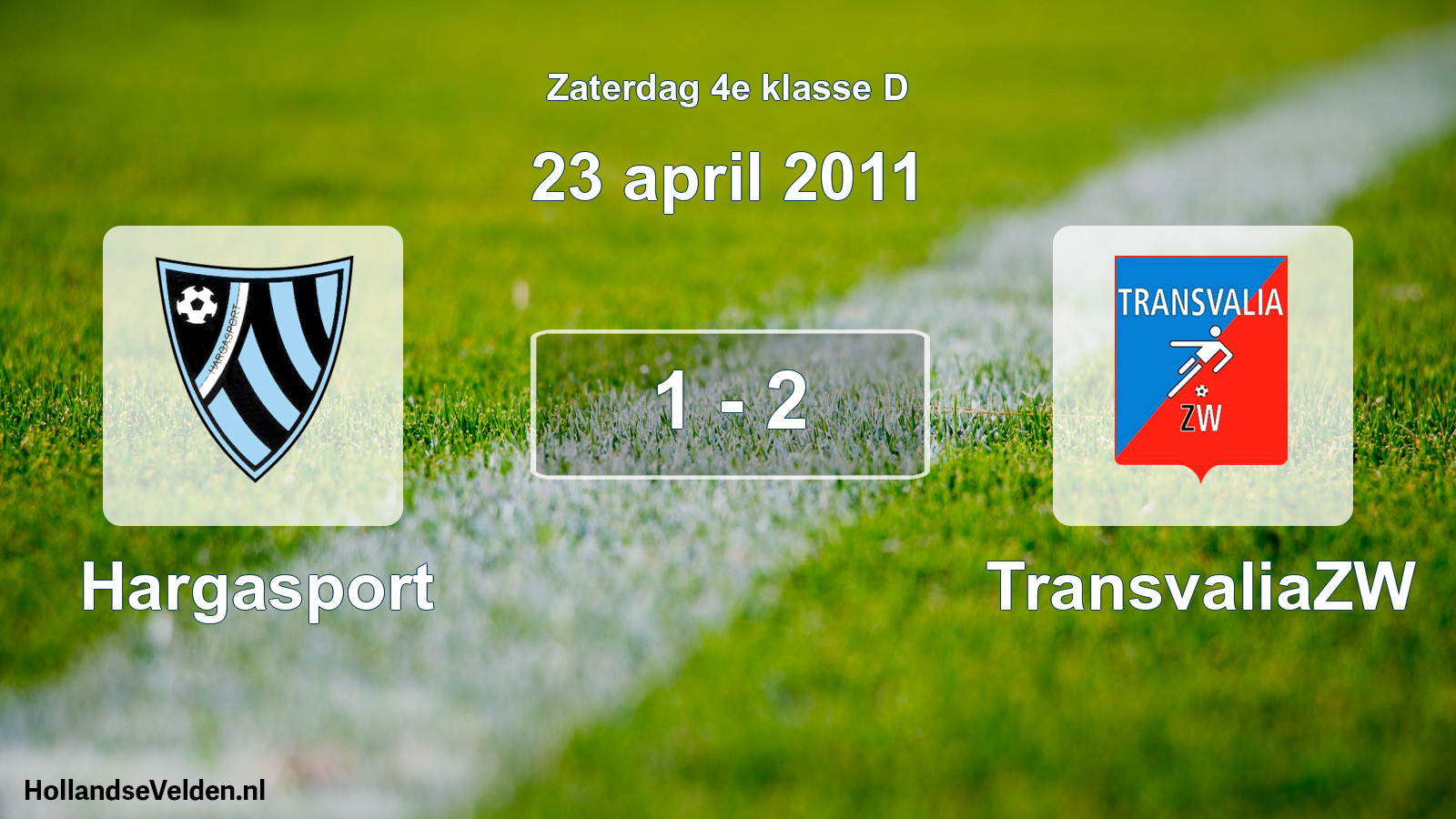 Total number of matches played: Hargasport - TransvaliaZW 1 - 2 (23 April 2011)