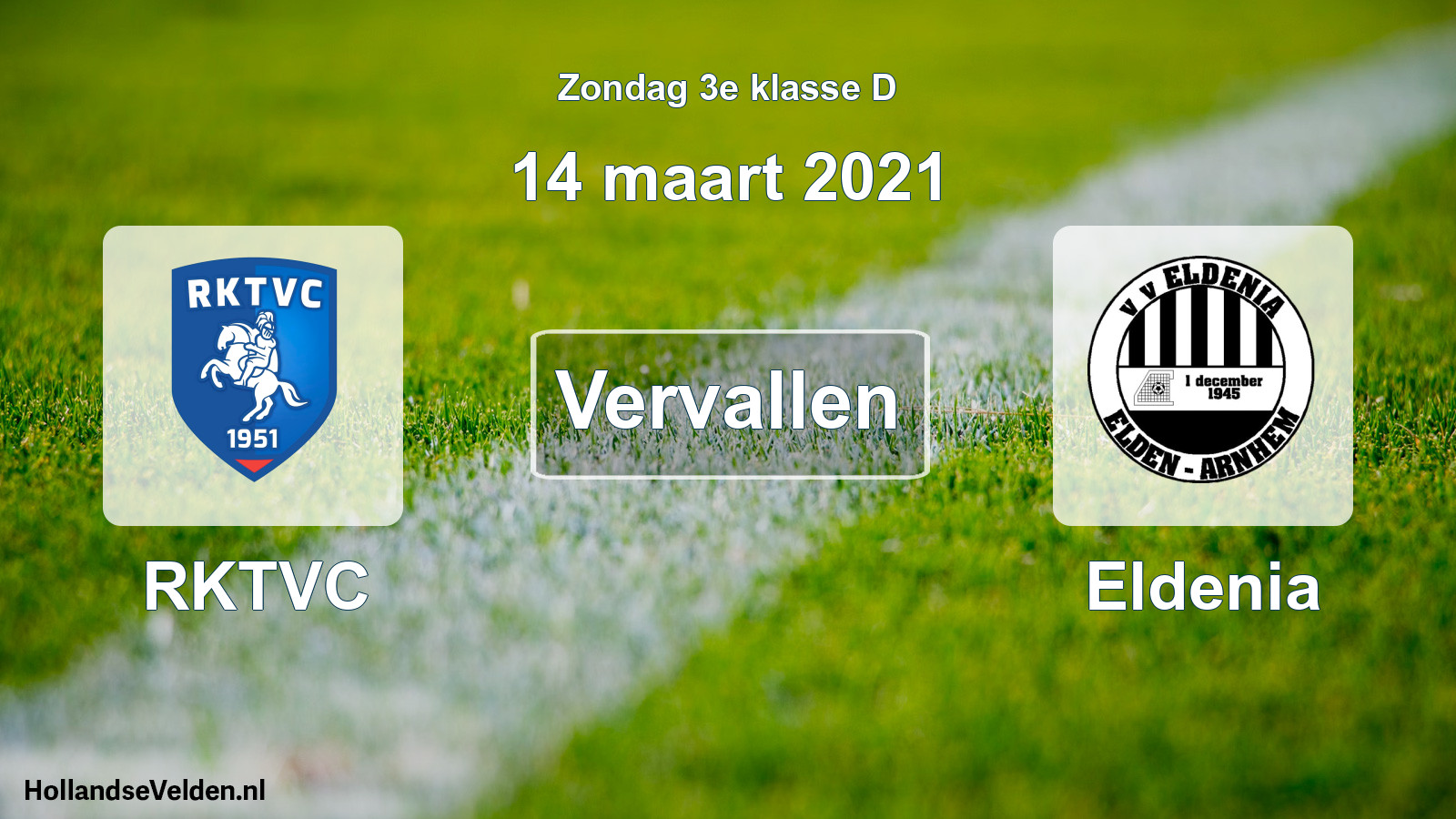 Scheduled Match: RKTVC - Eldenia (14 March 2021)