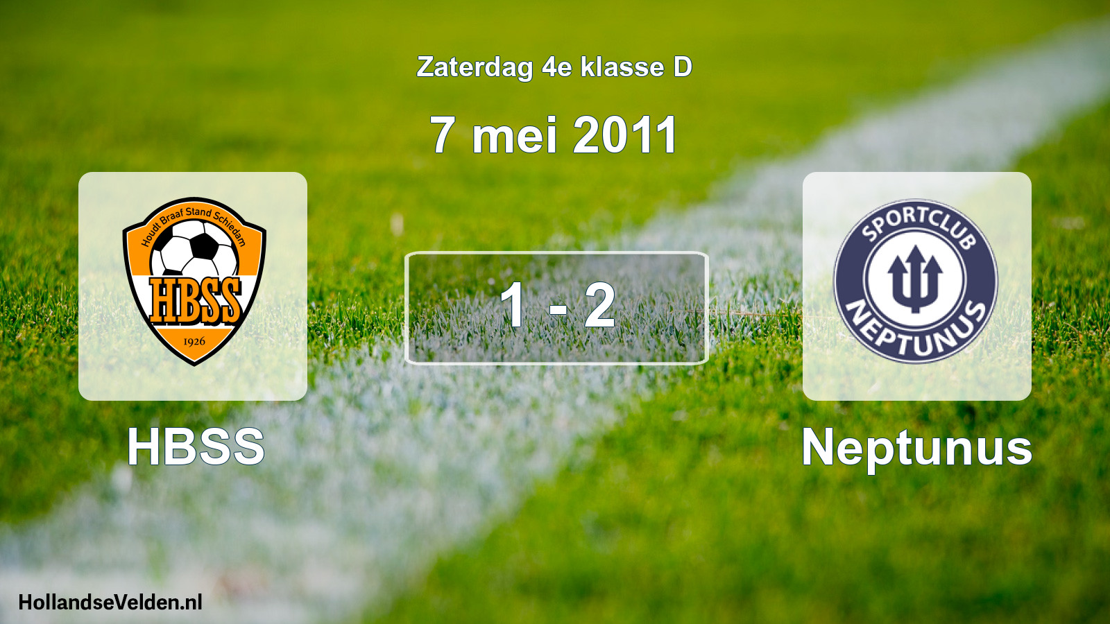 Total number of matches played: HBSS - Neptunus 1 - 2 (7 May 2011)