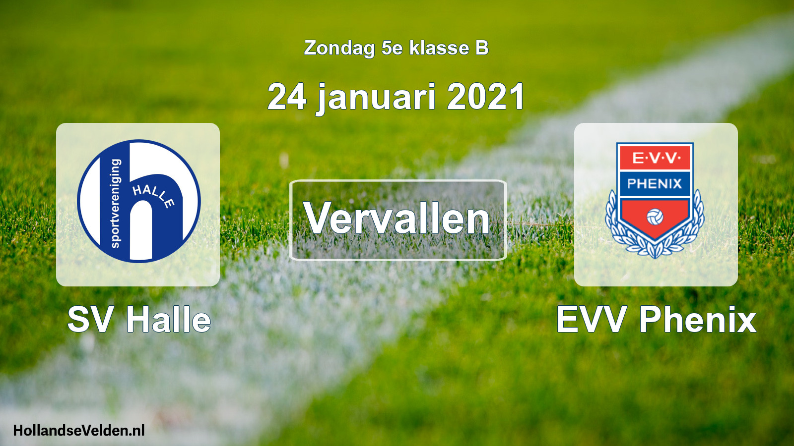 Scheduled Match: SV Halle - EVV Phenix (24 January 2021)