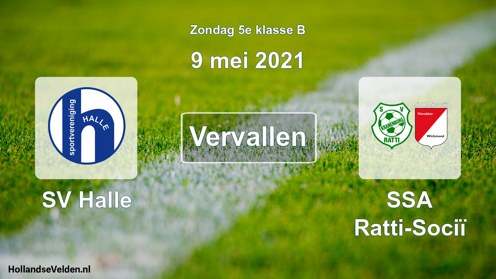 Scheduled Match: SV Halle - SSA Ratti-Sociï (9 May 2021)