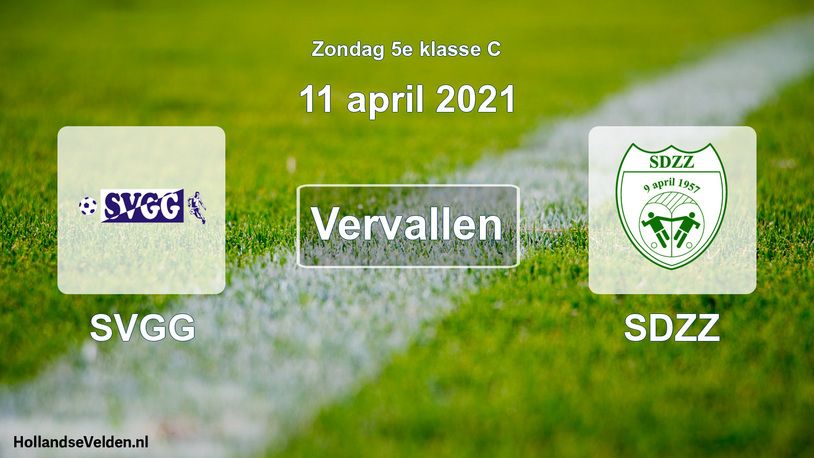 Scheduled Match: SVGG - SDZZ (11 April 2021)