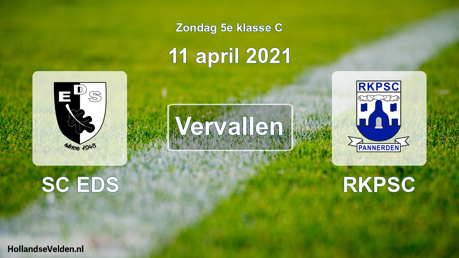 Scheduled Match: SC EDS - RKPSC (11 April 2021)
