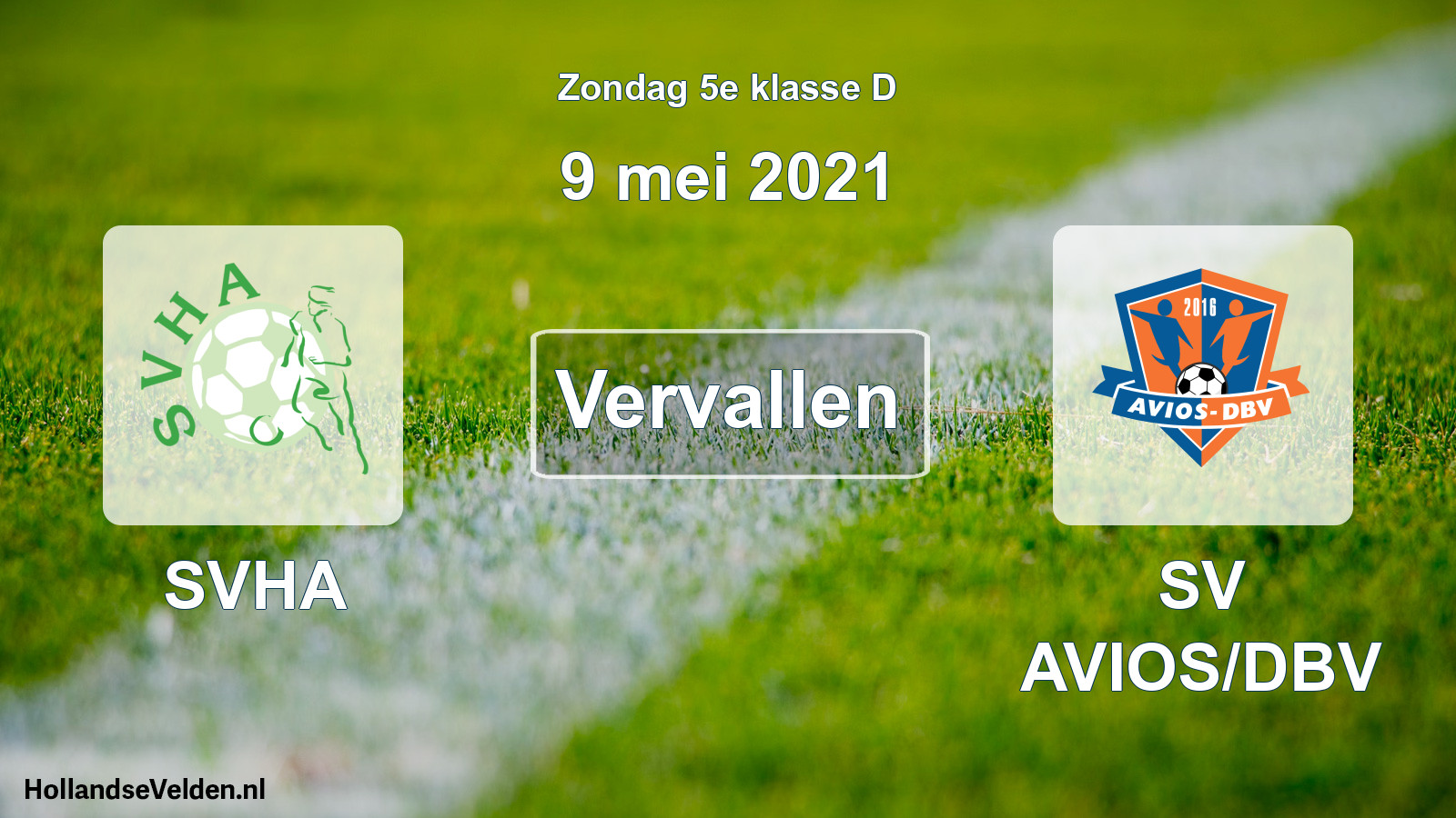 Scheduled Match: SVHA - SV AVIOS/DBV (9 May 2021)