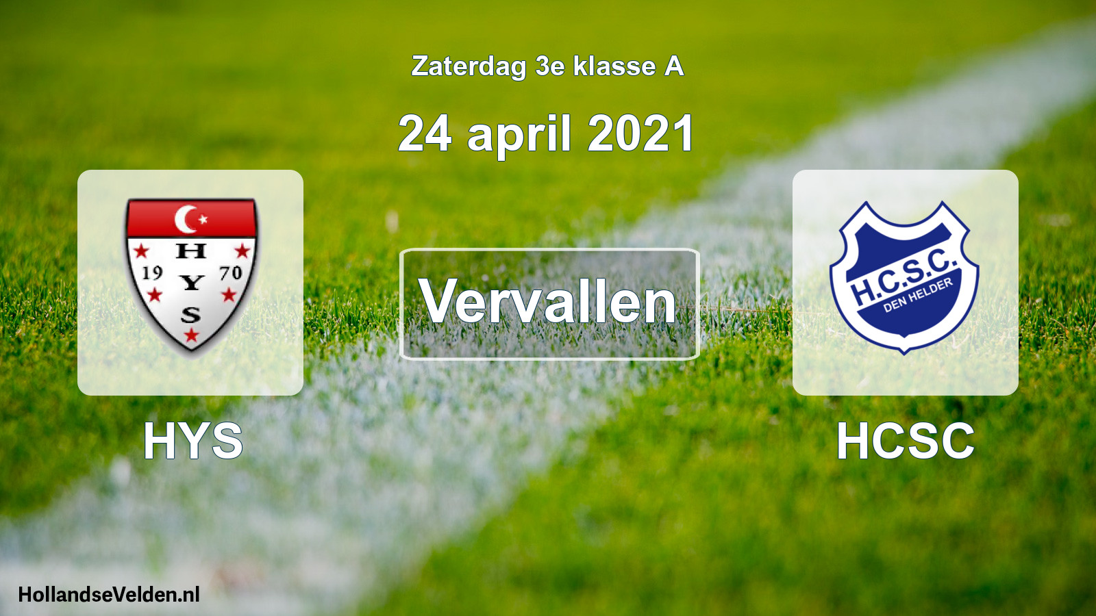 Scheduled Match: HYS - HCSC (24 April 2021)