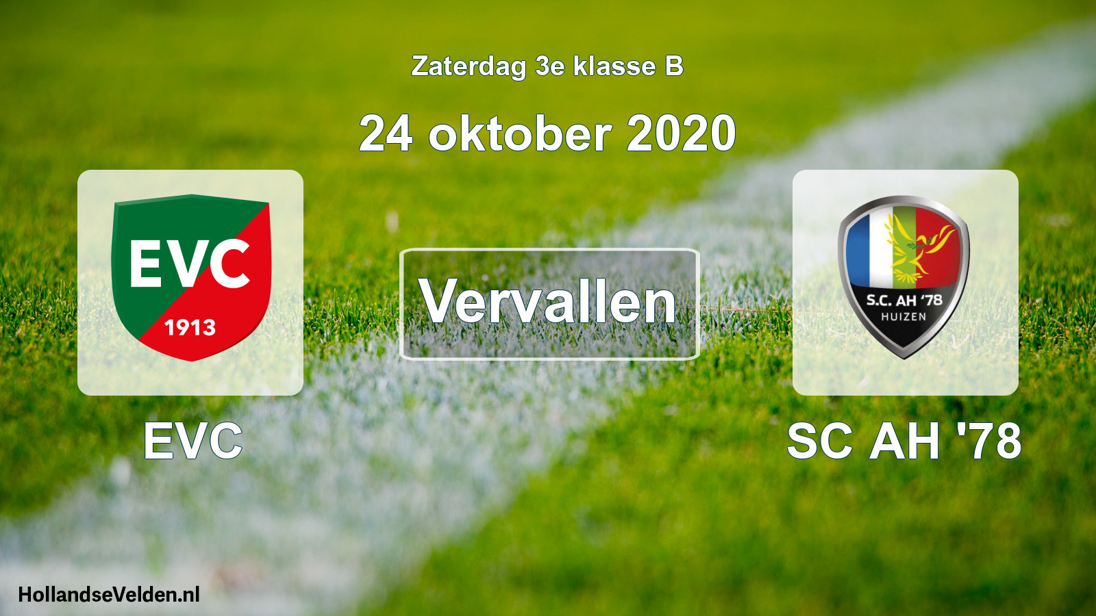Scheduled Match: EVC - SC AH '78 (24 October 2020)