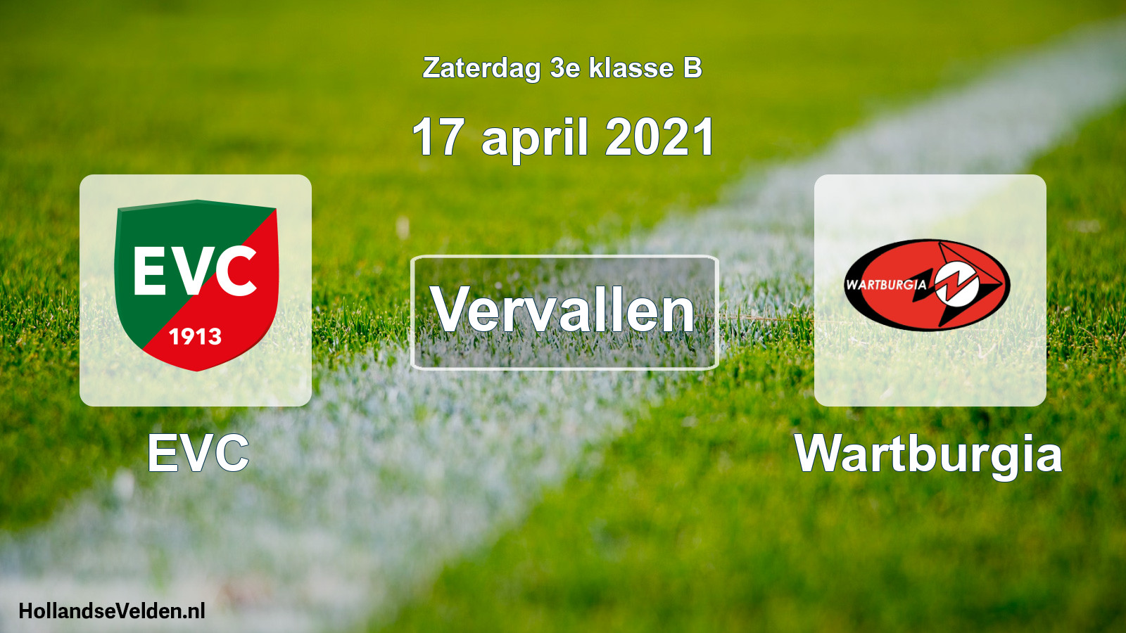 Scheduled Match: EVC - Wartburgia (17 April 2021)