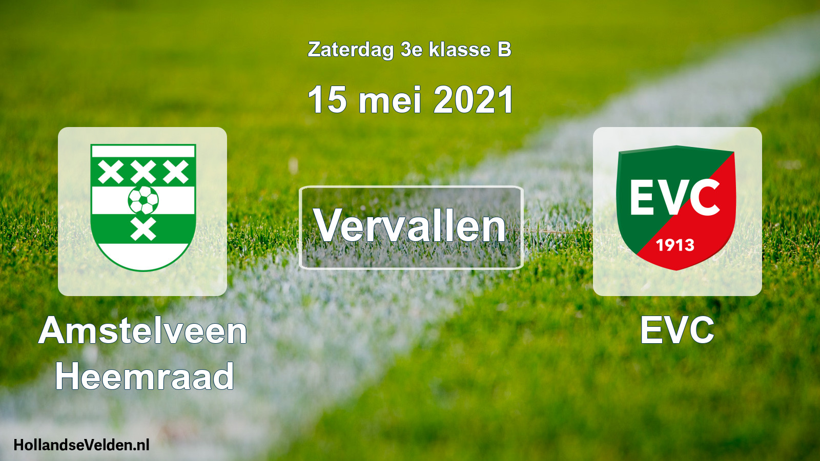 Scheduled Match: Amstelveen Heemraad - EVC (15 May 2021)