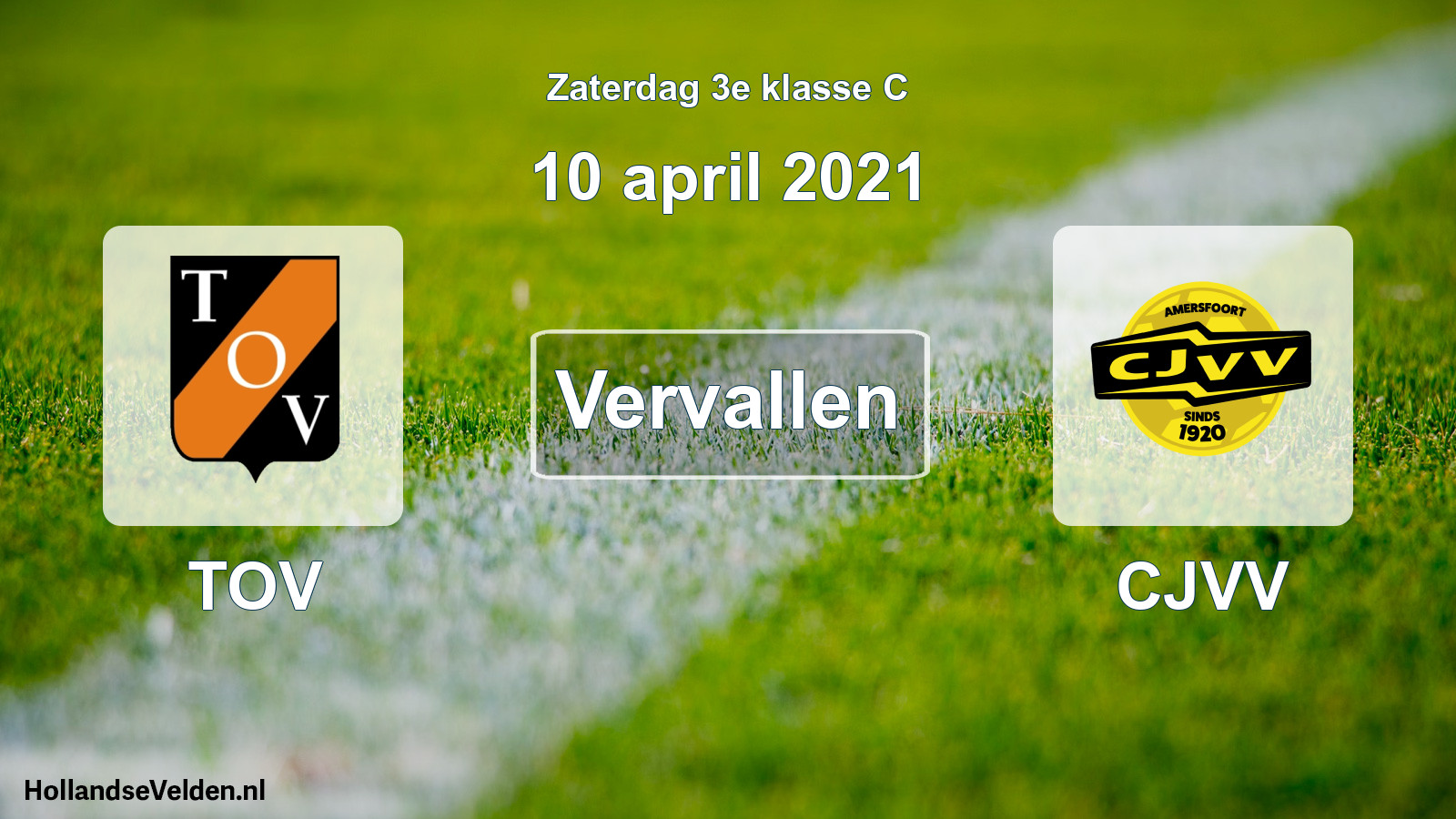 Scheduled Match: TOV - CJVV (10 April 2021)