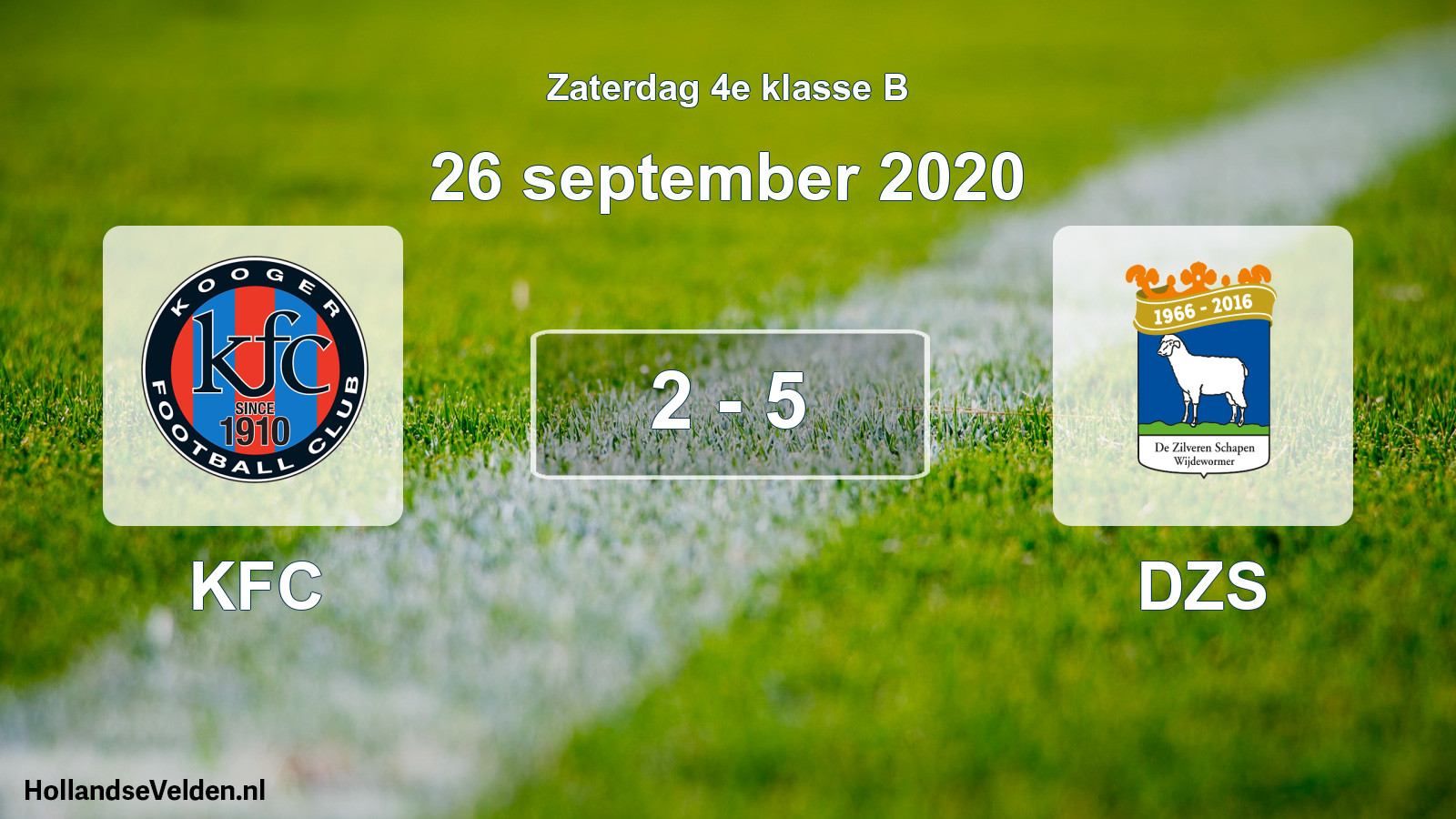 Total number of matches played: KFC - DZS 2 - 5 (26 September 2020)