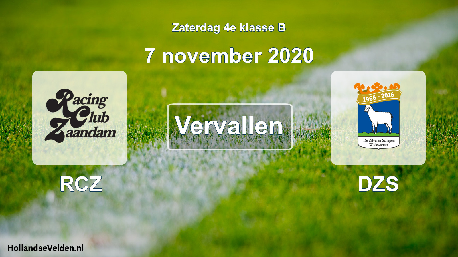 Scheduled Match: RCZ - DZS (7 November 2020)