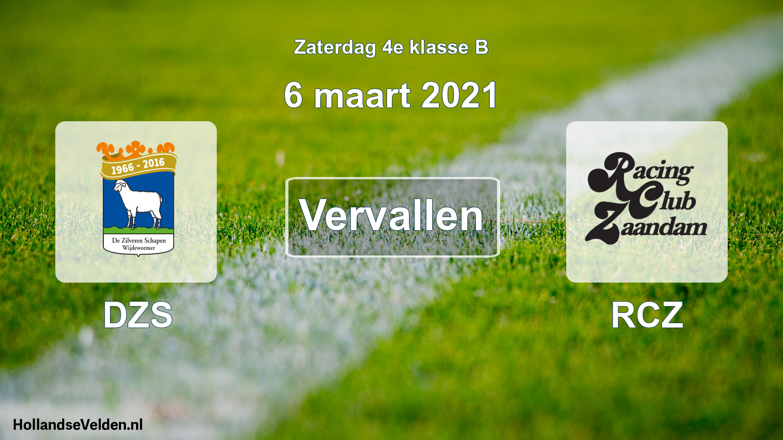 Scheduled Match: DZS - RCZ (6 March 2021)