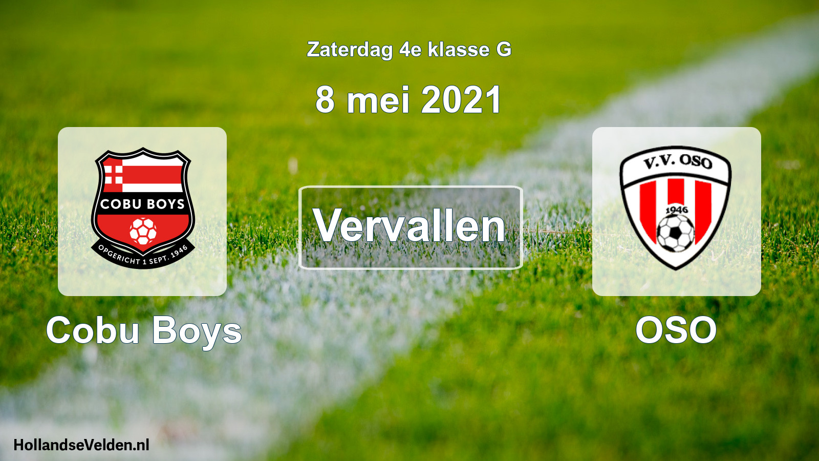Scheduled Match: Cobu Boys - OSO (8 May 2021)