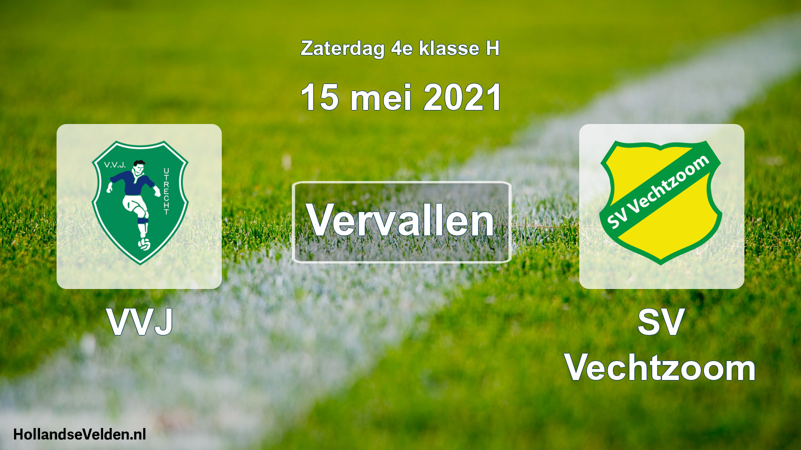 Scheduled Match: VVJ - SV Vechtzoom (15 May 2021)