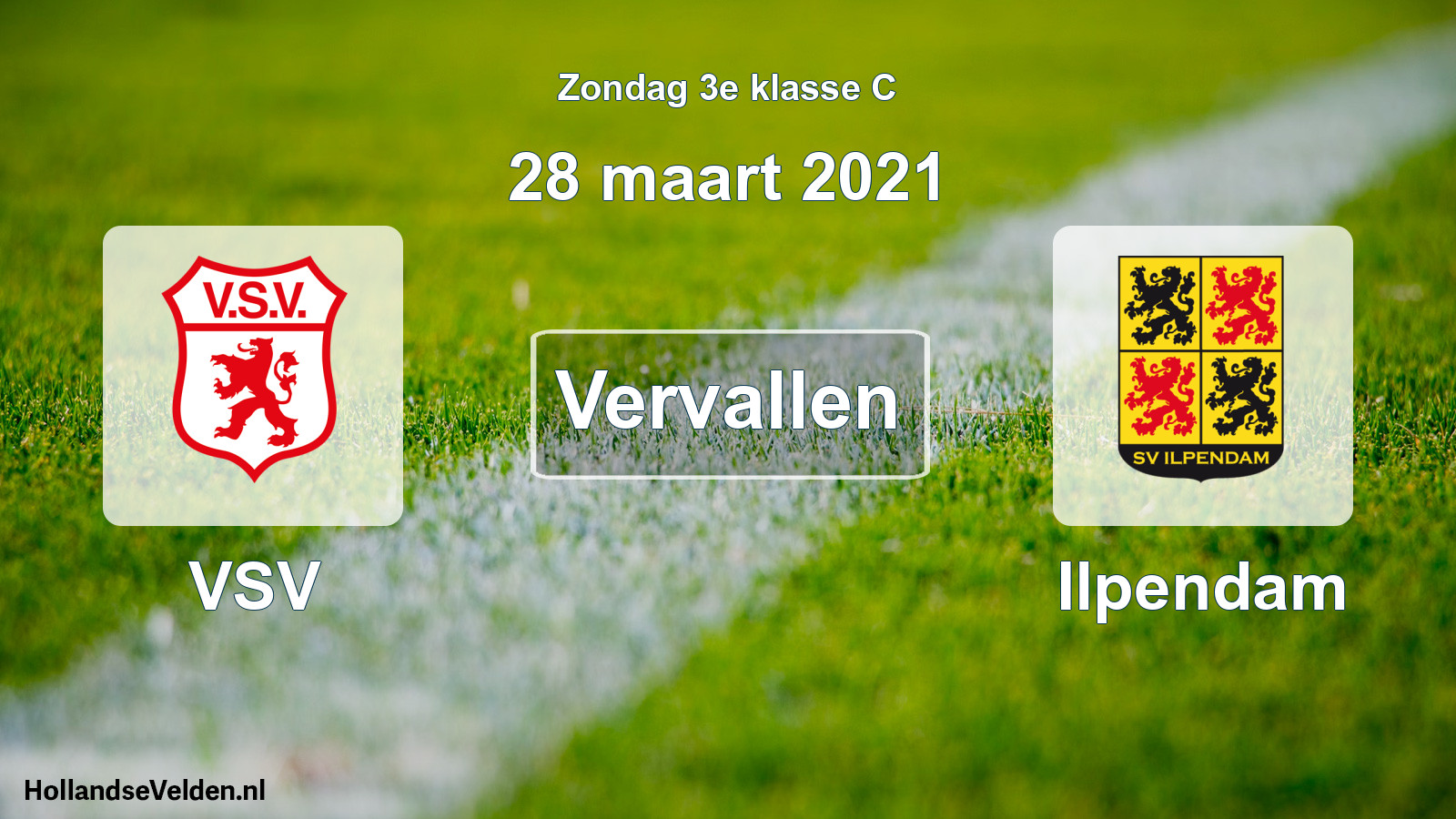Scheduled Match: VSV - Ilpendam (28 March 2021)