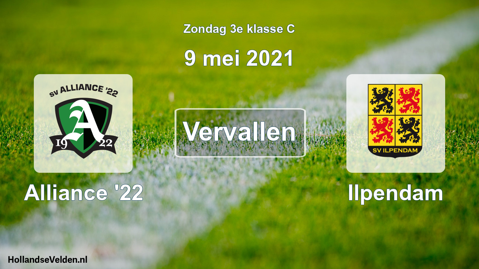 Scheduled Match: Alliance '22 - Ilpendam (9 May 2021)