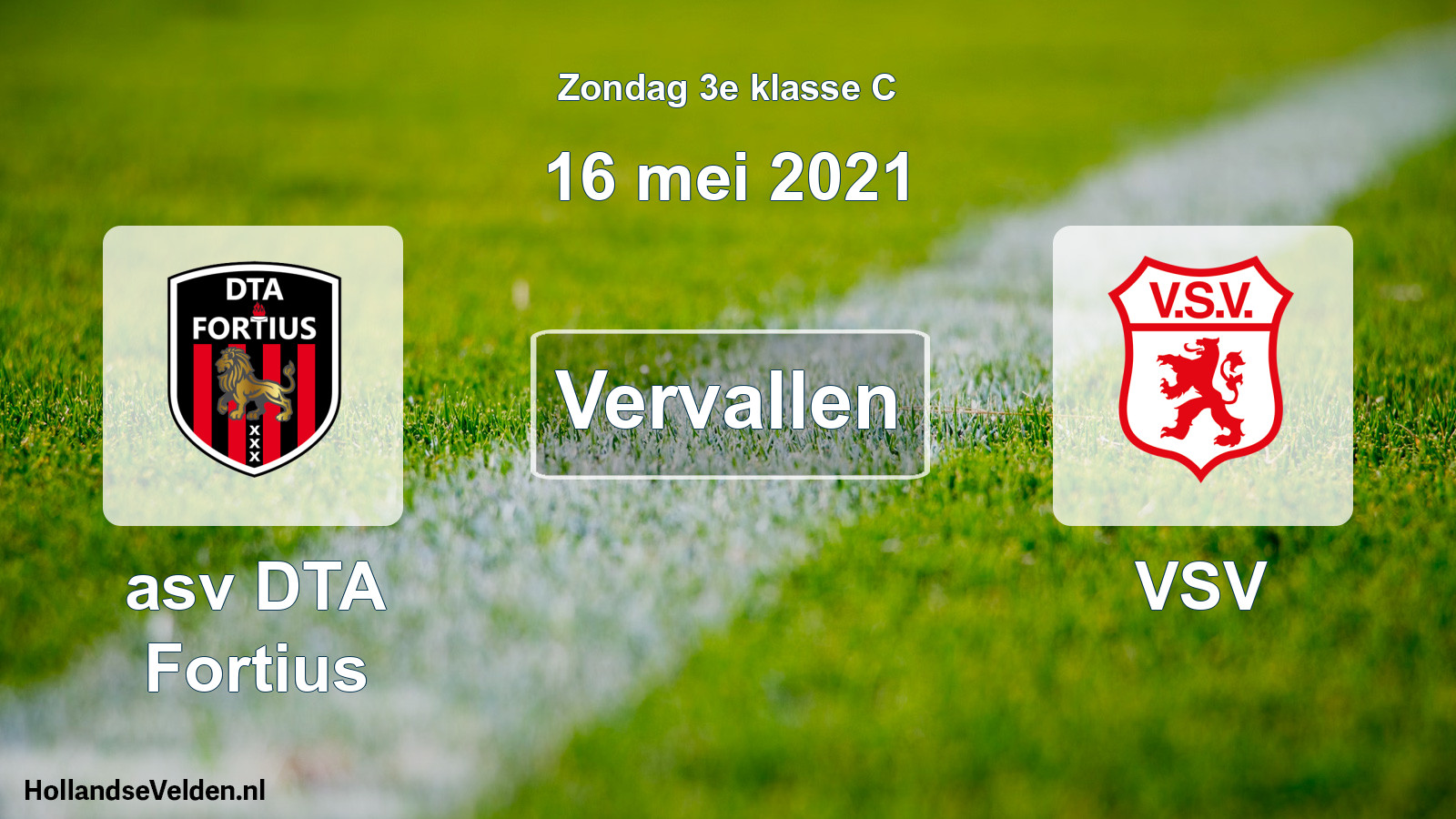 Scheduled Match: asv DTA Fortius - VSV (16 May 2021)