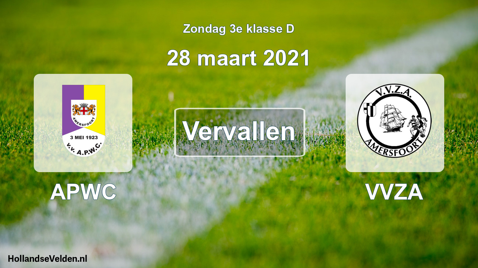 Scheduled Match: APWC - VVZA (28 March 2021)