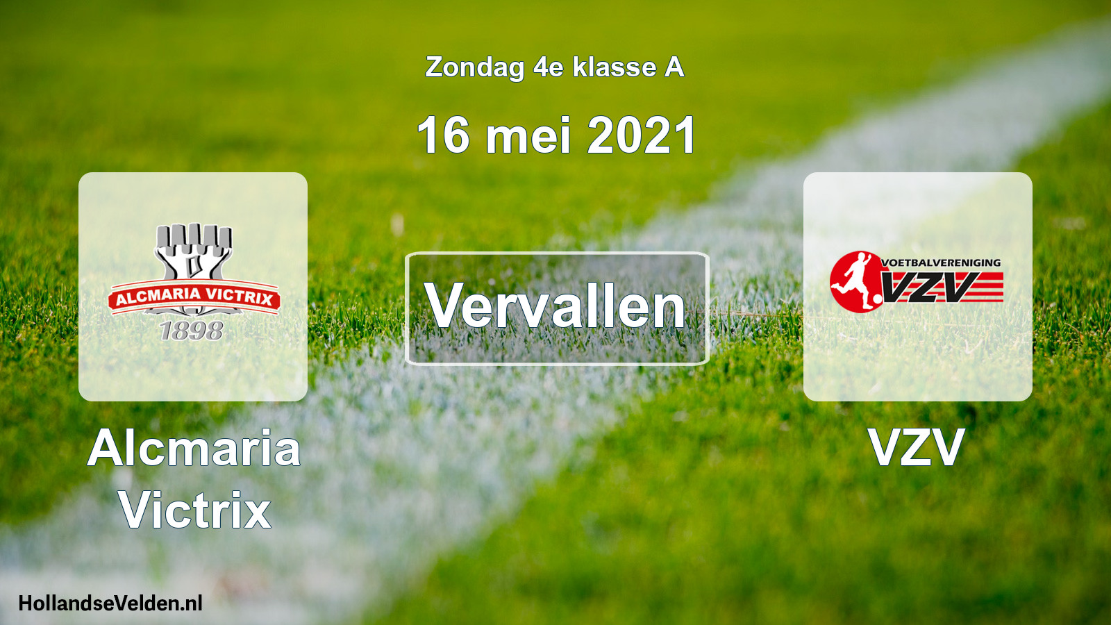 Scheduled Match: Alcmaria Victrix - VZV (16 May 2021)