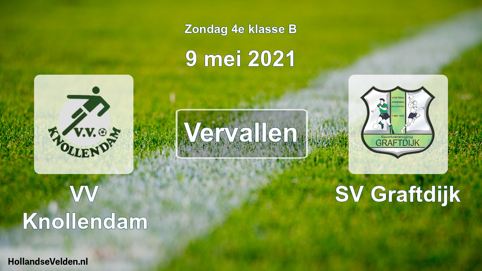 Scheduled Match: VV Knollendam - SV Graftdijk (9 May 2021)