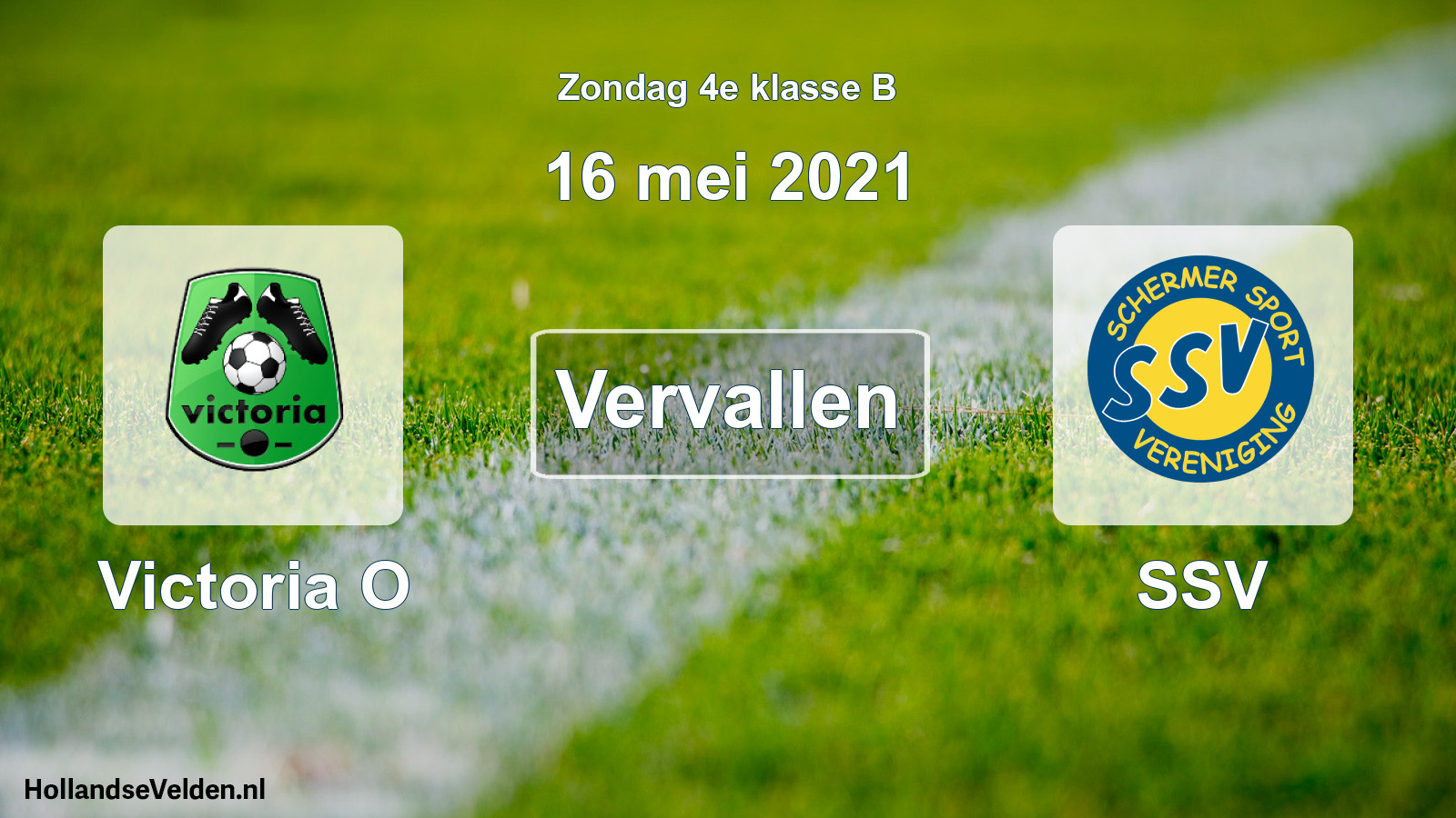 Scheduled Match: Victoria O - SSV (16 May 2021)