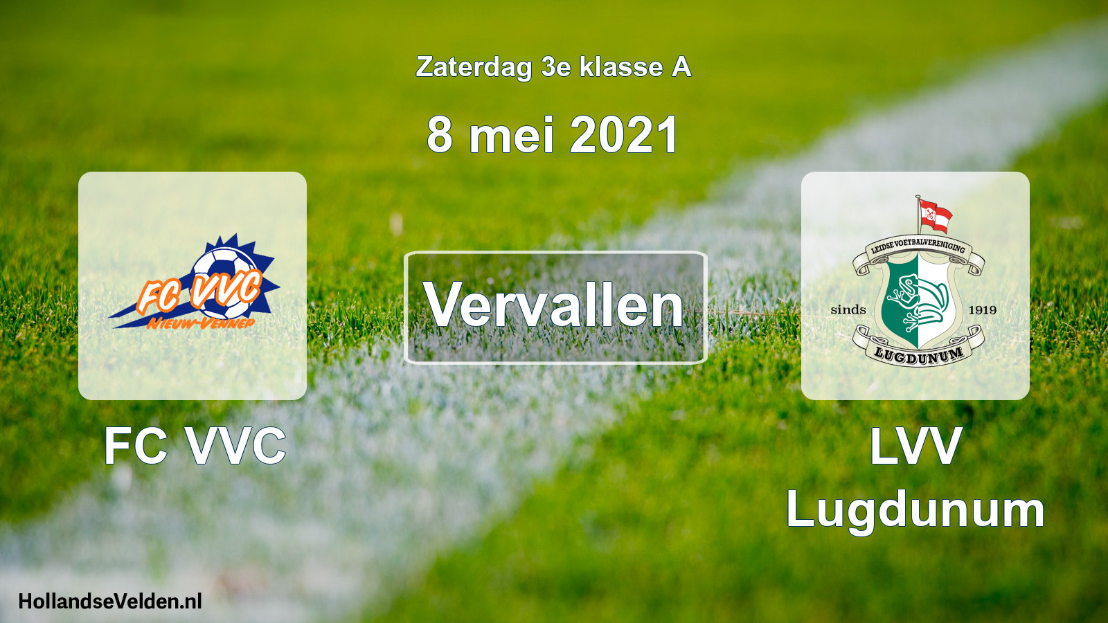Scheduled Match: FC VVC - LVV Lugdunum (8 May 2021)