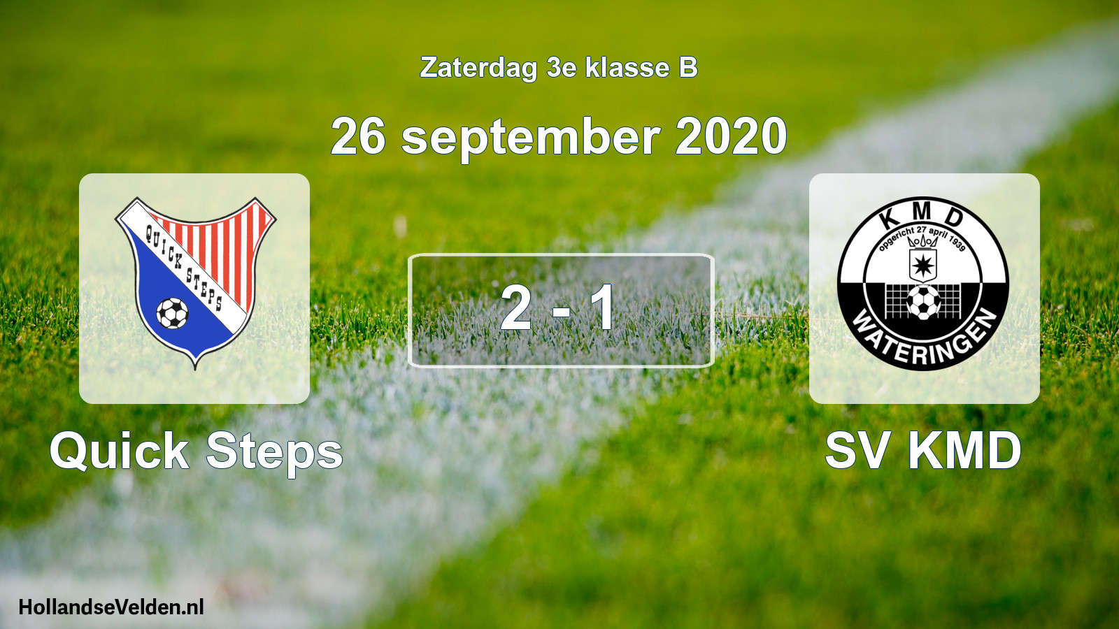 Total number of matches played: Quick Steps - SV KMD 2 - 1 (26 September 2020)