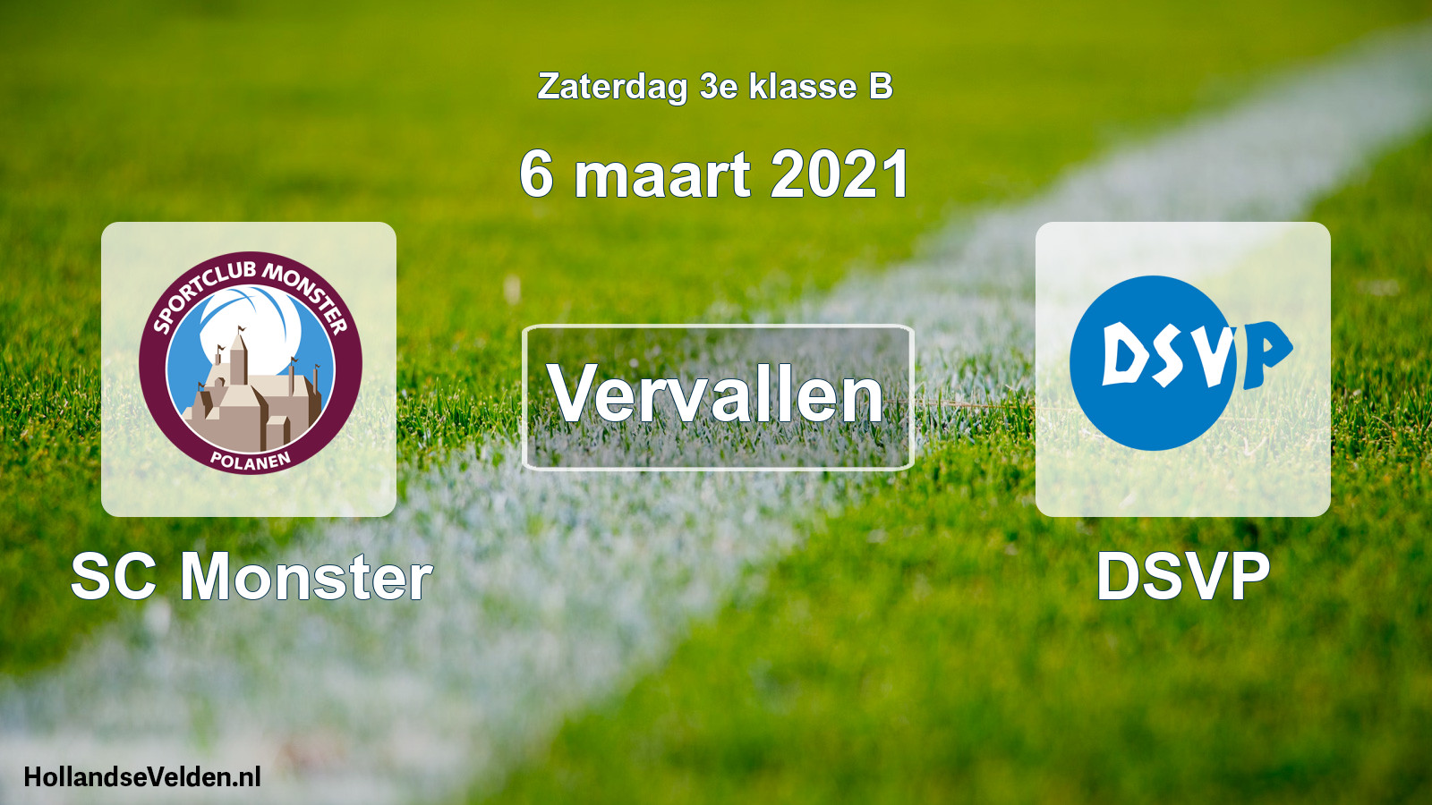 Scheduled Match: SC Monster - DSVP (6 March 2021)