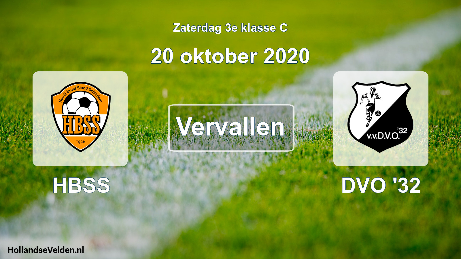 Scheduled Match: HBSS - DVO '32 (20 October 2020)