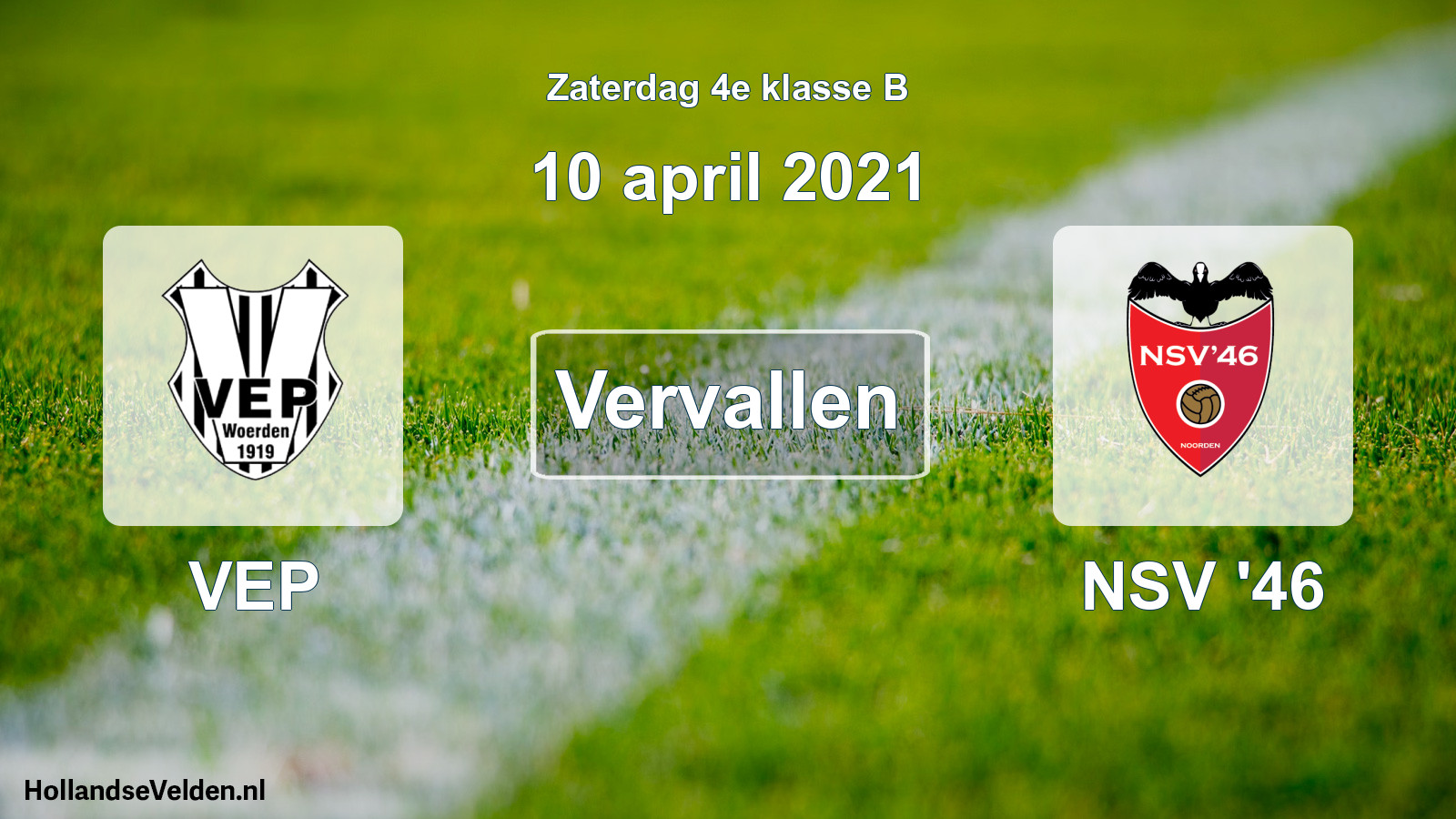 Scheduled Match: VEP - NSV '46 (10 April 2021)