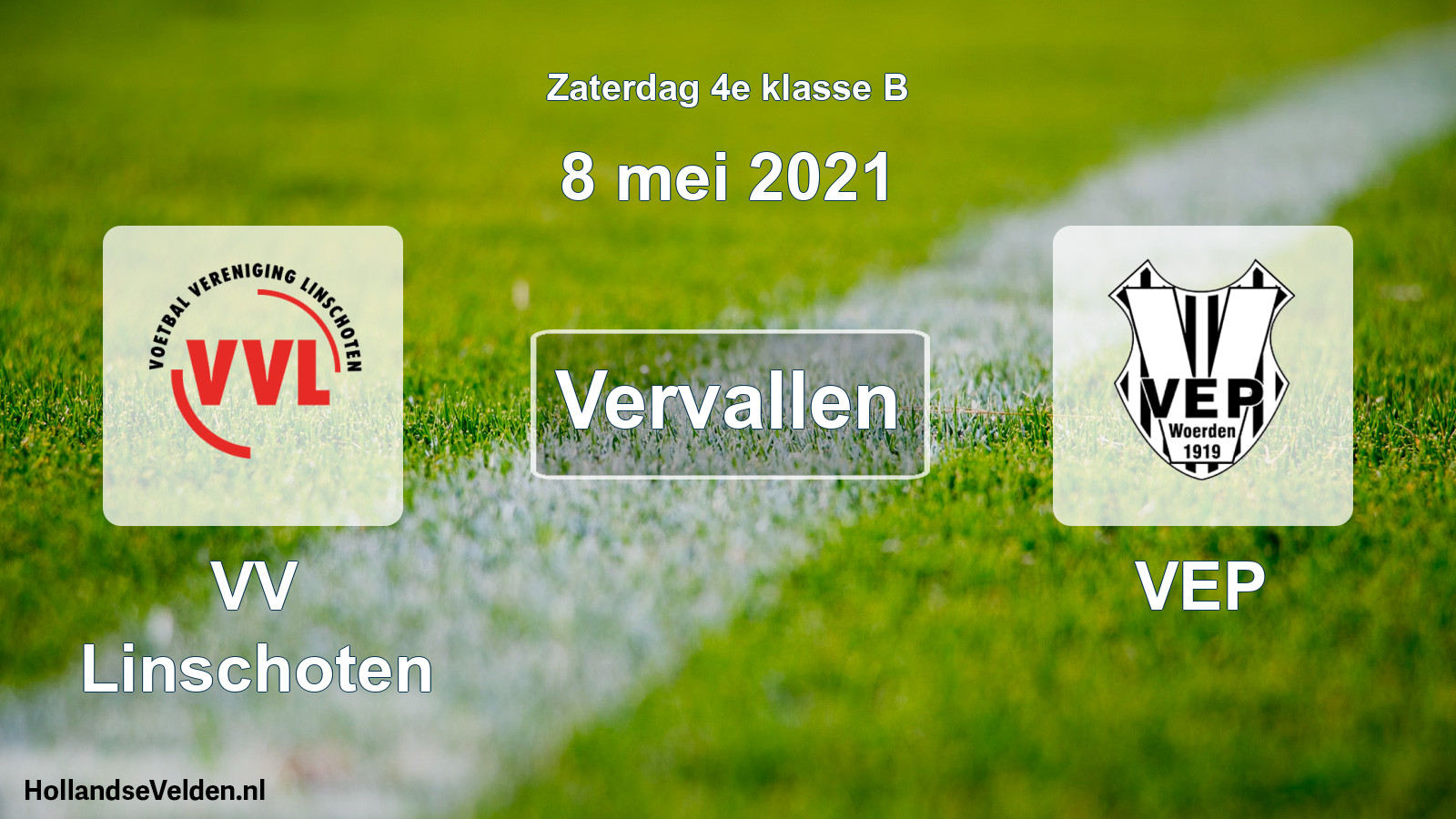 Scheduled Match: VV Linschoten - VEP (8 May 2021)