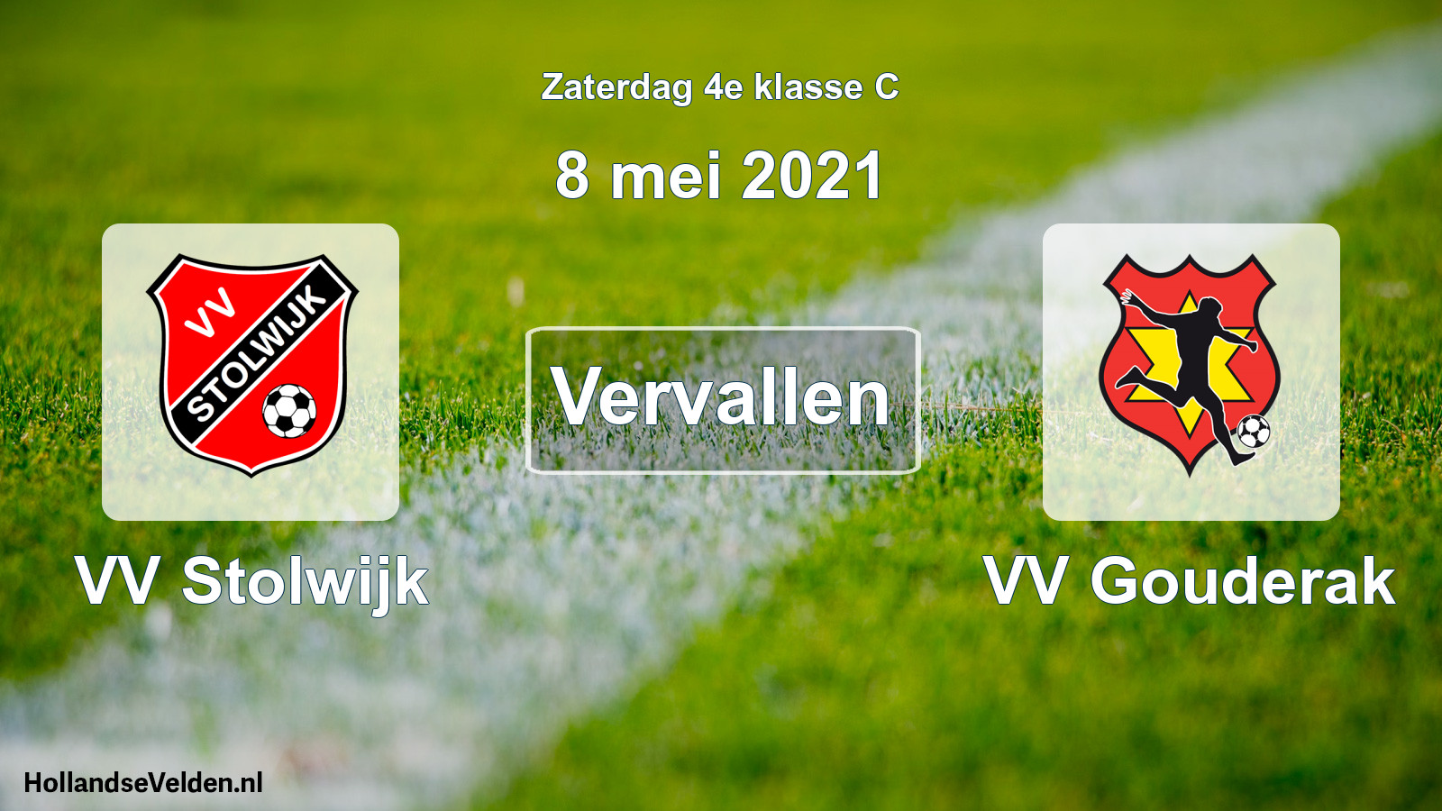 Scheduled Match: VV Stolwijk - VV Gouderak (8 May 2021)