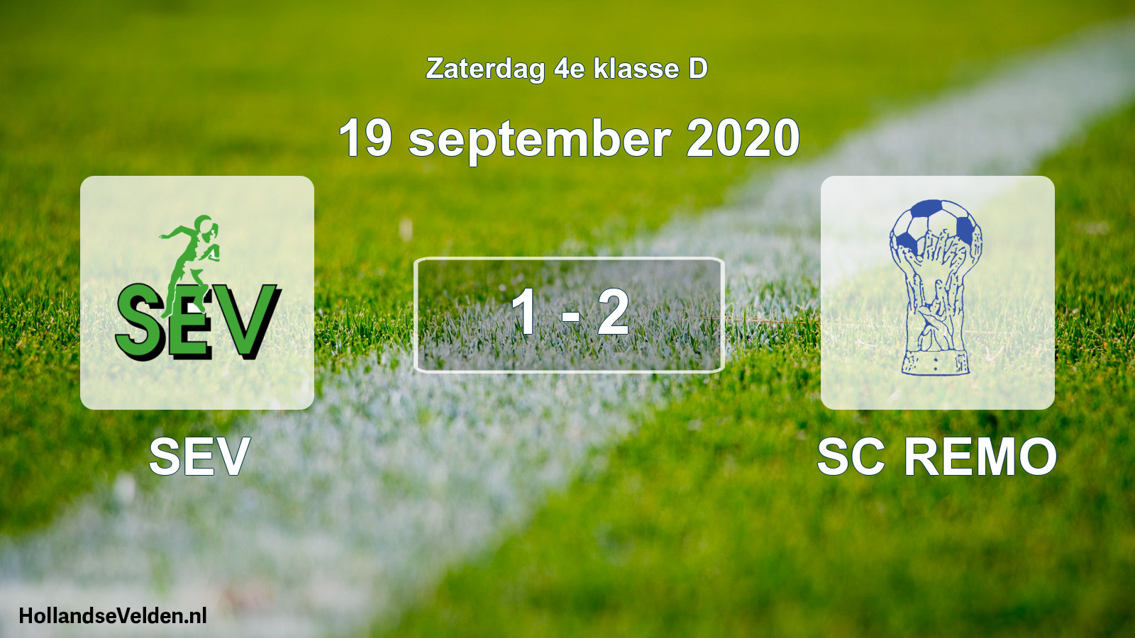Total number of matches played: SEV - SC REMO 1 - 2 (19 September 2020)
