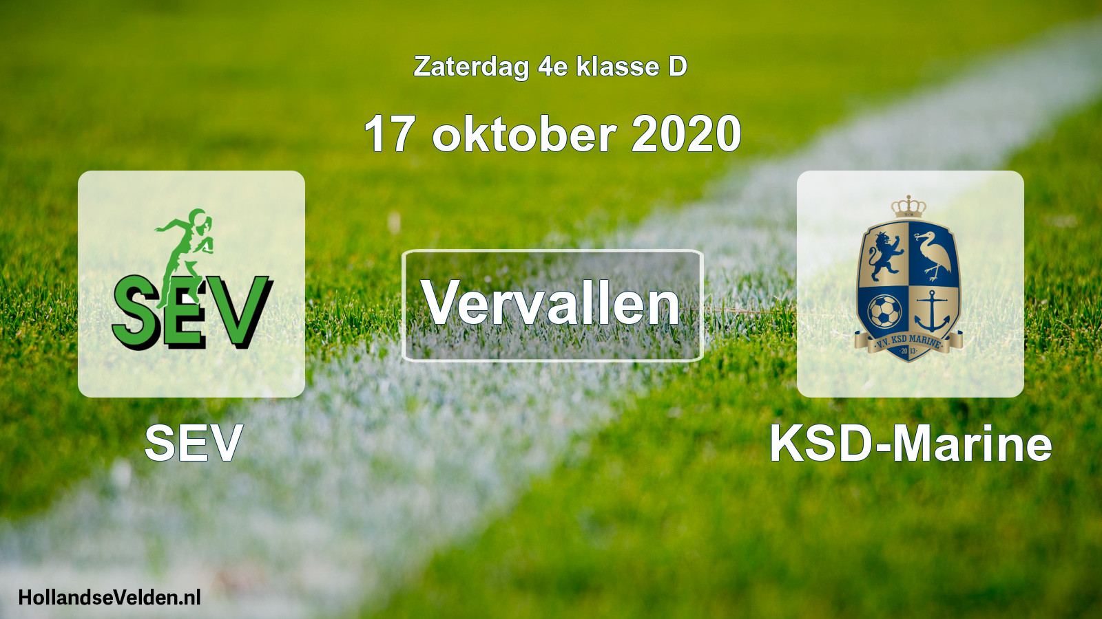 Scheduled Match: SEV - KSD-Marine (17 October 2020)