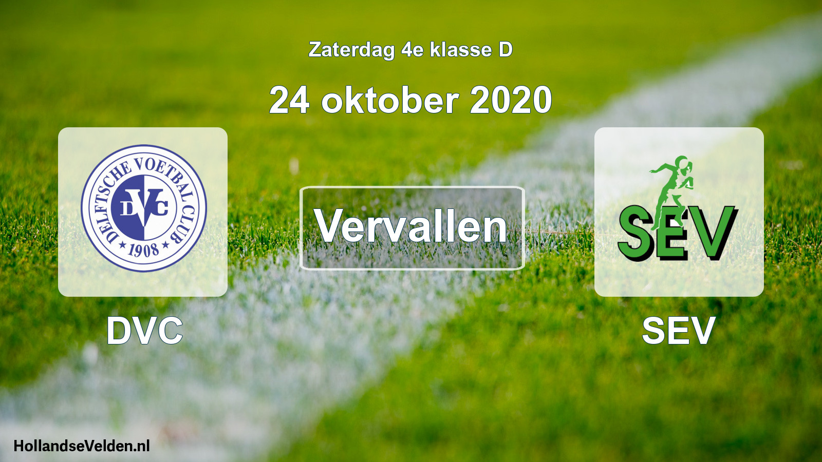 Scheduled Match: DVC - SEV (24 October 2020)