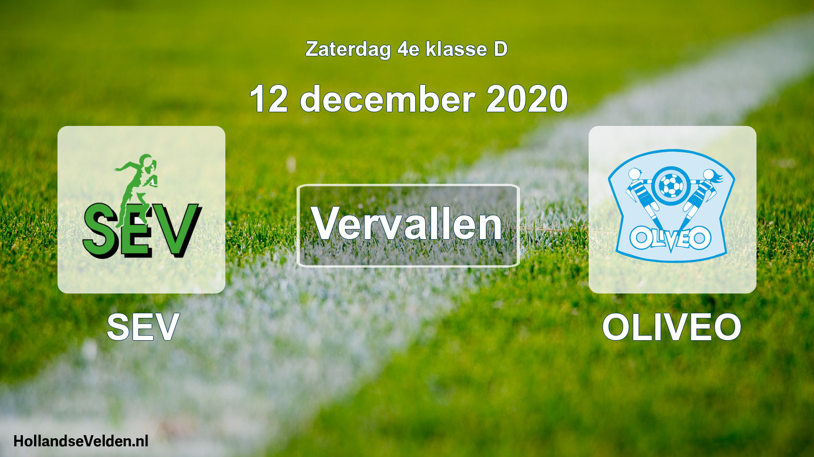 Scheduled Match: SEV - OLIVEO (12 December 2020)