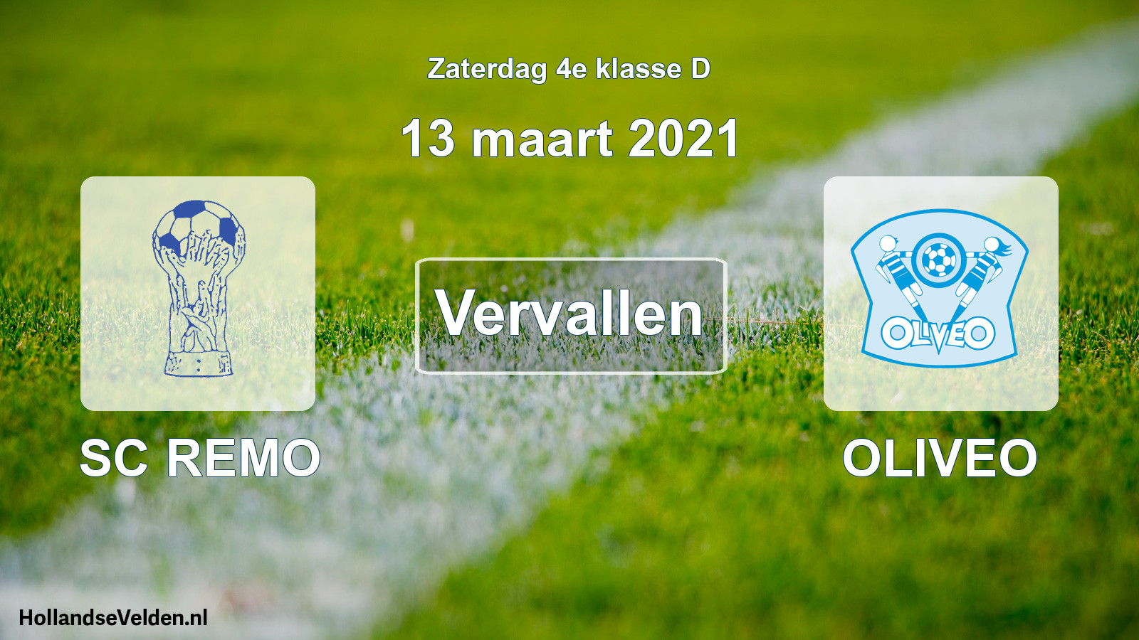 Scheduled Match: SC REMO - OLIVEO (13 March 2021)