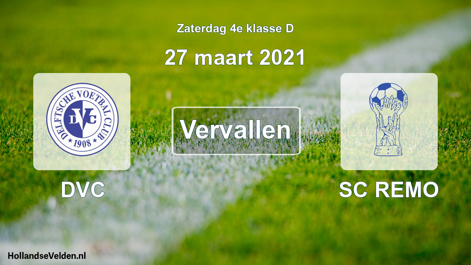 Scheduled Match: DVC - SC REMO (27 March 2021)