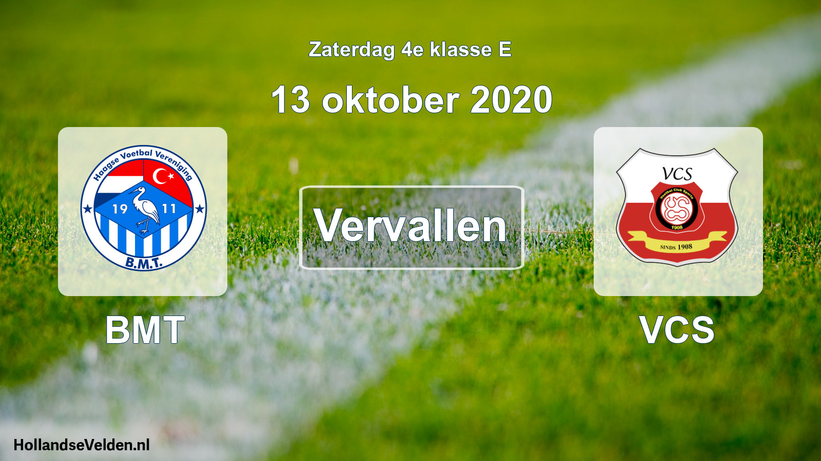 Scheduled Match: BMT - VCS (13 October 2020)