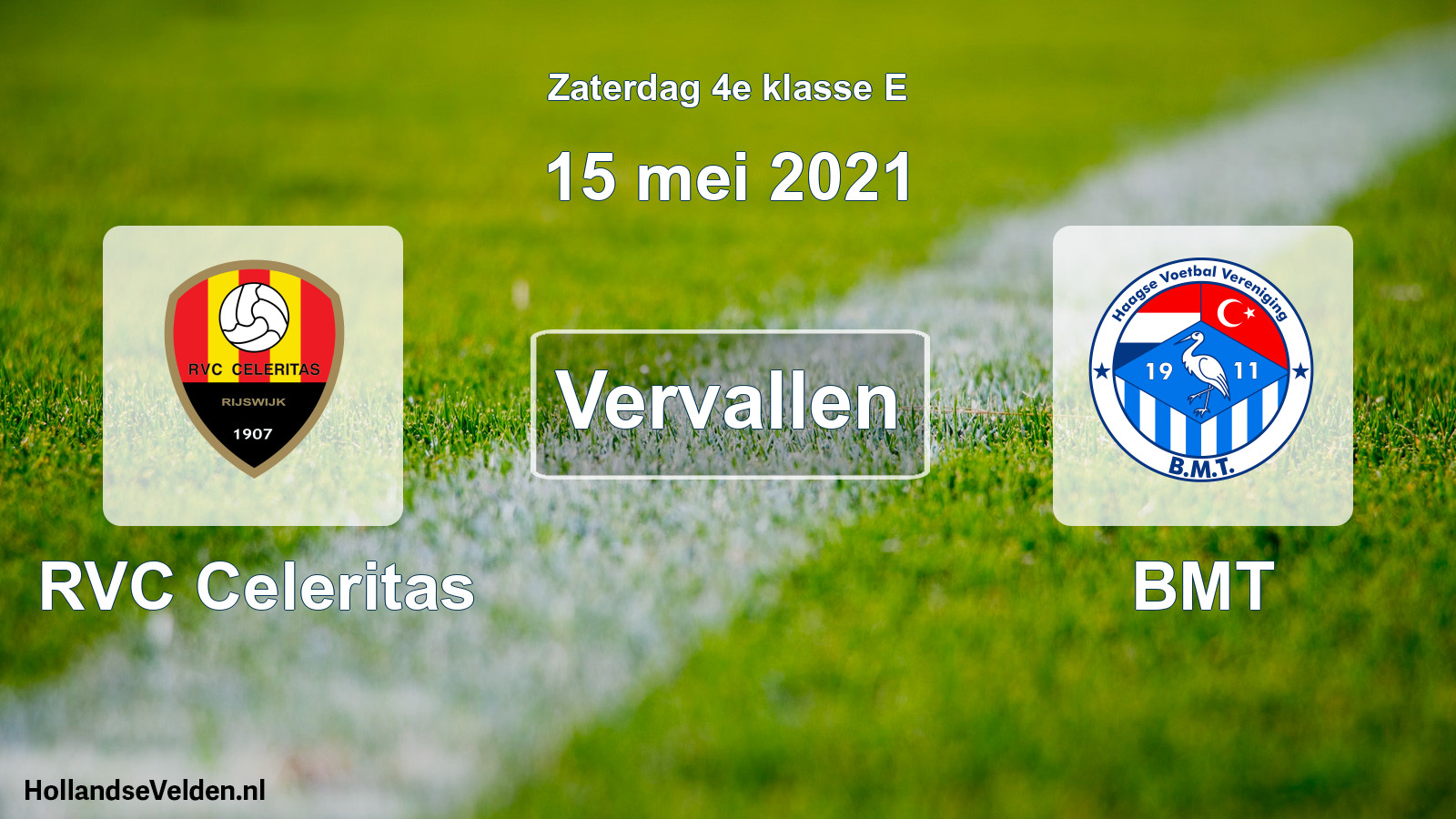 Scheduled Match: RVC Celeritas - BMT (15 May 2021)
