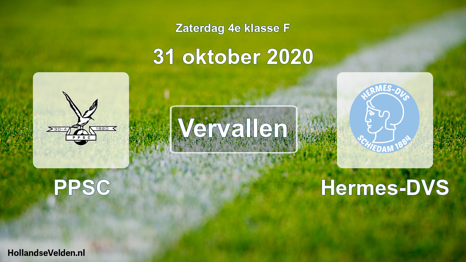 Scheduled Match: PPSC - Hermes-DVS (31 October 2020)