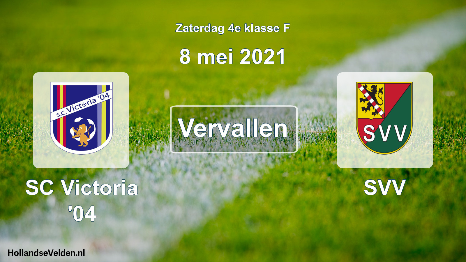 Scheduled Match: SC Victoria '04 - SVV (8 May 2021)
