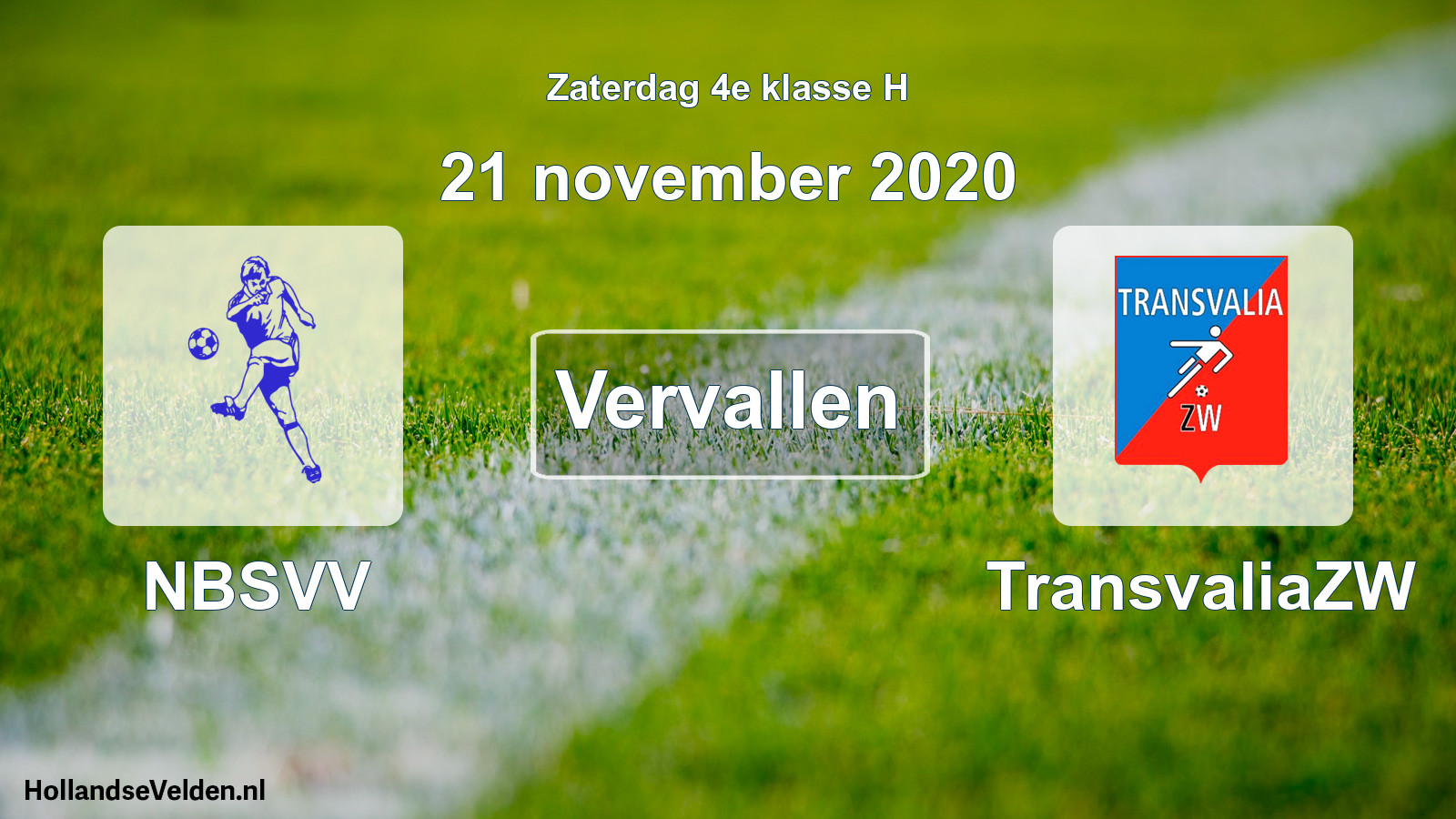 Scheduled Match: NBSVV - TransvaliaZW (21 November 2020)