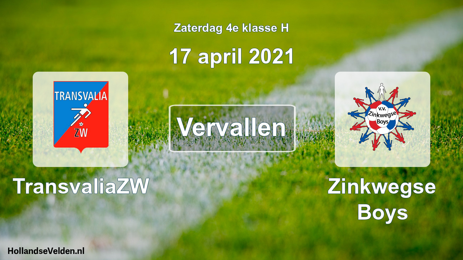 Scheduled Match: TransvaliaZW - Zinkwegse Boys (17 April 2021)